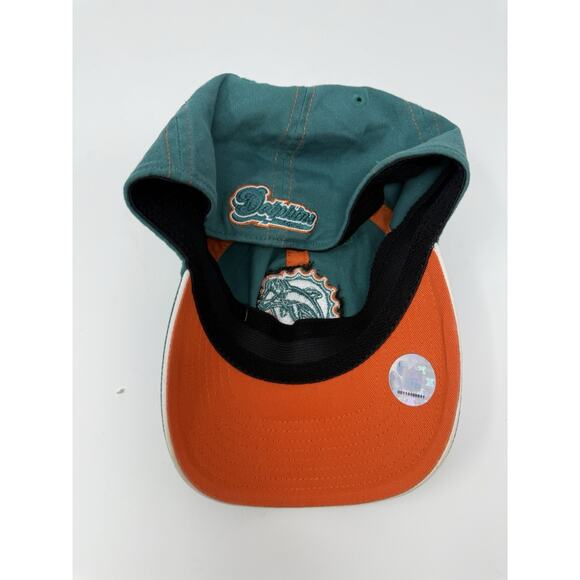 90s Nwt Reebok Miami Dolphins Tek Flex Hat - Picture 7 of 11